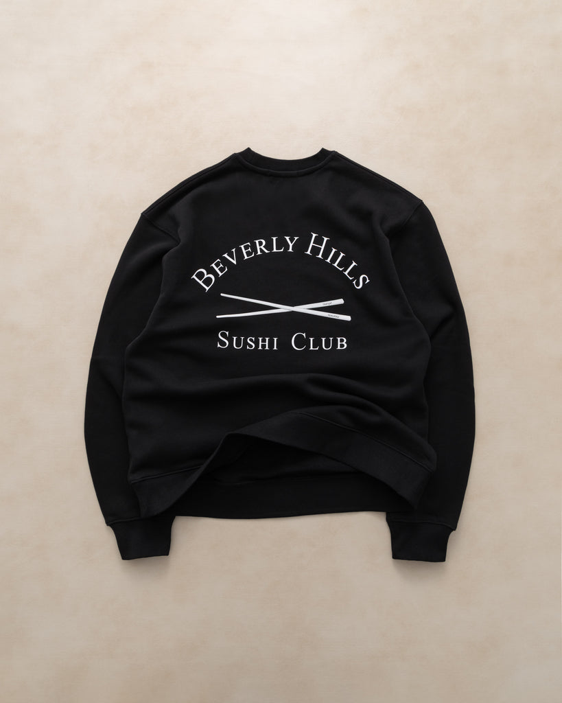DUBAI SUSHI CLUB ビバリーヒルズ ロゴプリント パーカー BHSC Crewneck V2 – Sushi Club